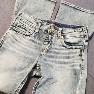 Silver Jeans Light Blue Boot Cut Denim